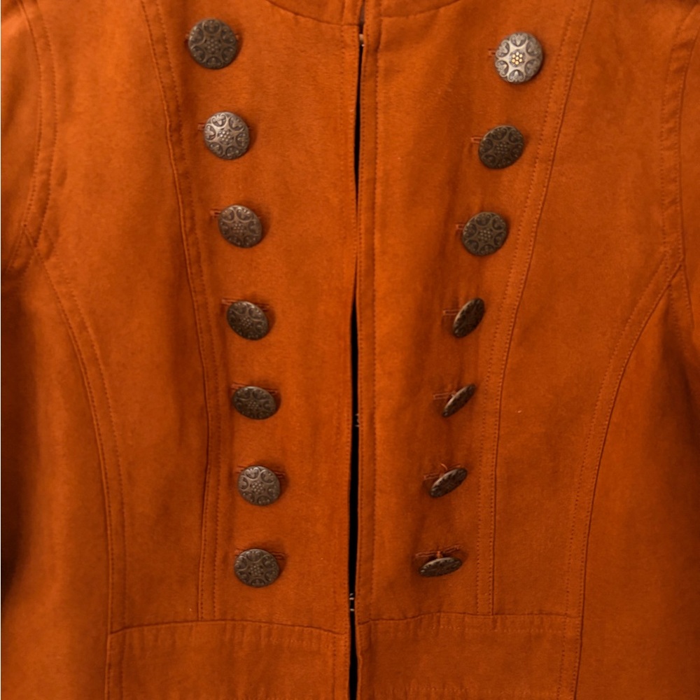 Multiples Burnt Orange Utility Jacket - image 7